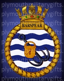 HMS Barspear Magnet